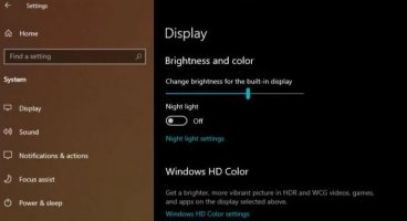 Cause of faulty brightness control in Windows 10