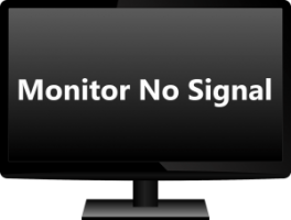 No Signal Issue on the Monitor