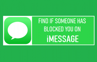 Find if someone has blocked you on imessage
