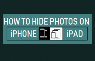 Hide photos on iphone ipad