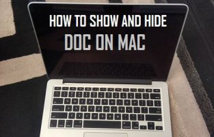 Show hide doc on mac