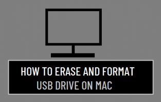 Erase and format usb drive on mac