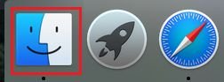 Finder icon mac dock