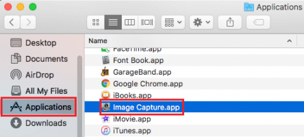 Image capture utility mac