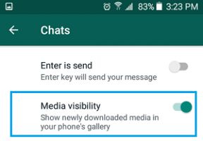 Show whatsapp photos in gallery android