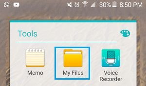 My files app android phone