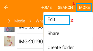 Edit whatsapp files android phone