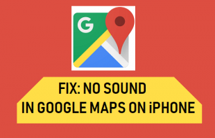 Fix no sound in google maps on iphone