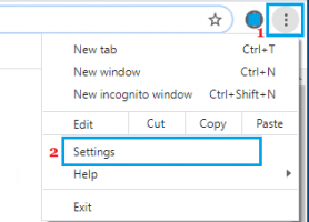 Open chrome settings computer