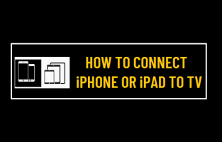 Connect iphone or ipad to tv