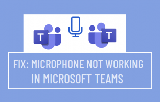 Fix microphone not working in microsoft teams