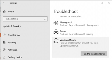 Troubleshooter Windows Update 5