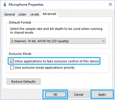 Pplications to control microphone windows computer