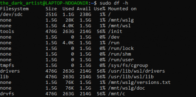 O space left on device error in linux 4 compressed