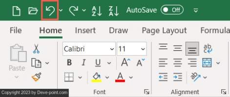 Undo redo and repeat actions in excel 1 compressed