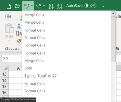 Undo redo and repeat actions in excel 2 compressed