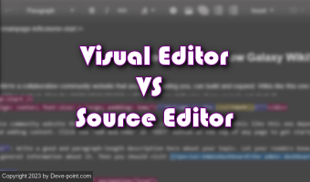 Visual vs Source