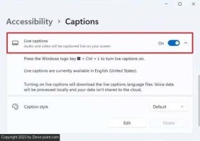  and turn off live caption in windows 4 compressed