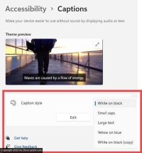  and turn off live caption in windows 6 compressed