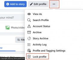 Lock and unlock your facebook profile 6 compressed