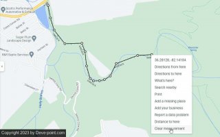 Ow to measure distance on google maps 6 compressed