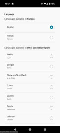 Change langugae amazon mobile setting new language