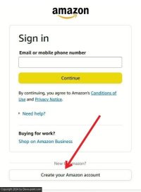 Sign up amazon prime create account