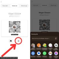 Venmo QR Code Share Sharing Link