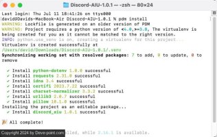 Discord aiu dependencies installation 800x507