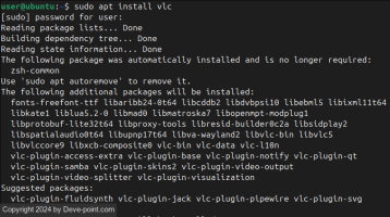 Vlc installtion