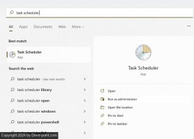 Ways to open windows task scheduler start