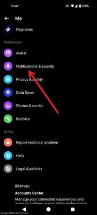 Push notifications android fb notifications sounds