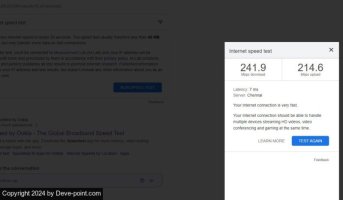  speed test sites google speed test result 800x467