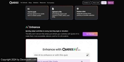 I for teachers quizzizz question generator 800x400