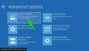 System restore advanced startup options 800x457