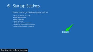 Windows startup settings restart 800x447