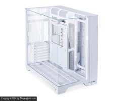 To select pc case lian li o11 vision white 800x659