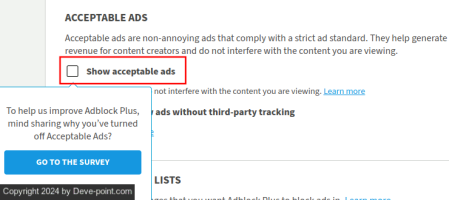 Edge adblock plus acceptable