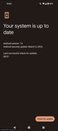 Droid push notifications not working system update