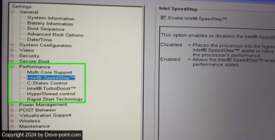 Uefi performance settings 800x409