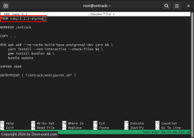 Eting app ontrack linux 06 set ruby version docker