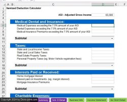 Ate taxes year round with excel templates goskills