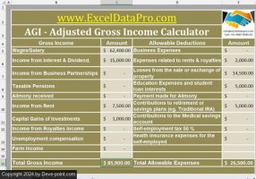  taxes year round with excel templates agi 800x560