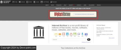 Unblur website internet archive