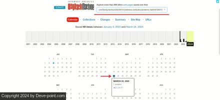 Unblur text websites wayback machine results